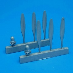 72010 B-25H ミッチェル プロペラ ハセガワ用|飛行機用パーツ|飛行機
