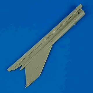 72231 MiG-21MF フィッシュベッド スパインと垂直尾翼|飛行機用パーツ|飛行機