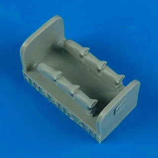 72310 ハリケーン Mk.IIC フィッシュテイル型排気管|飛行機用パーツ|飛行機