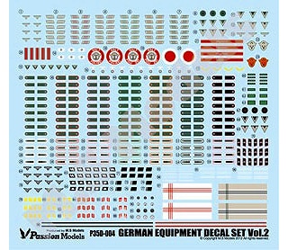 35D-004 ドイツ軍装備品デカールセットVol.2 | パッションモデルス