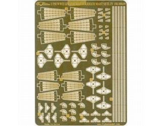 350139 日本海軍 航空母艦用 マストセットIV|艦船用パーツ|艦船