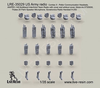 LRE-35029 アメリカ陸軍 歩兵装備セット|大戦後のAFVモデル|AFV