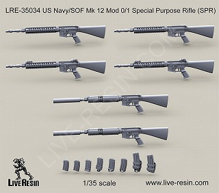 LRE-35034 アメリカ海軍 特殊作戦部隊(SOF) Mk.12 Mod 0/1 特殊目的
