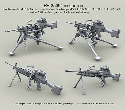 LRE-35094 Ammo Belts 5,56x45mm NATO  (.223  Remington)|AFV用パーツ|AFV