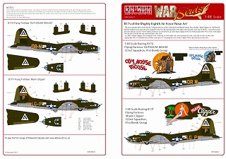 KW148037 B-17F/G | キッツワールド Kits-World | 飛行機,飛行機用