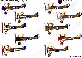72001 ソッピース パップ RNAS & RFC | フェオンモデルズ Pheon Models