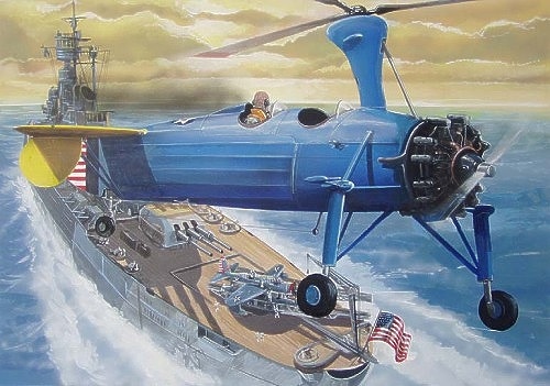 AZ4829 ケレット YG-1A/B オートジャイロ|第二次大戦の飛行機モデル|飛行機