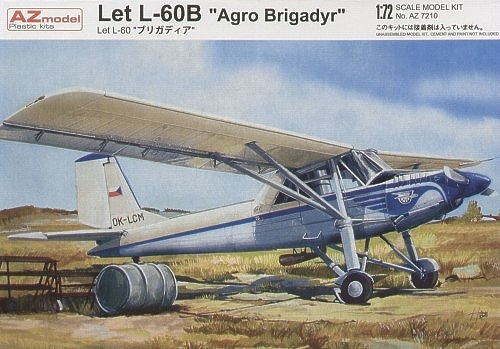 AZ7210 Let L-60B アグロ ブリガディア|大戦後の飛行機モデル|飛行機