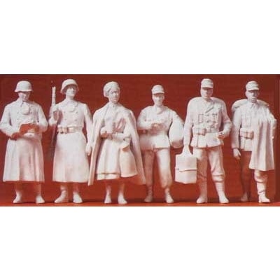 64006 WWII ドイツ歩兵＆従軍看護婦 ホームカミング | プライザー
