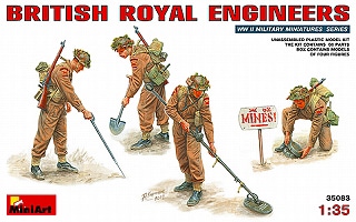35083 イギリス軍地雷除去工兵セット | ミニアート MiniArt