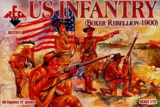 アメリカ 20世紀 コレクション 72017 アメリカ歩兵 義和団の乱 1900年 | レッドボックス RED BOX