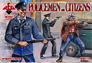 72037 警察官&市民 | レッドボックス RED BOX | フィギュア,大戦後の
