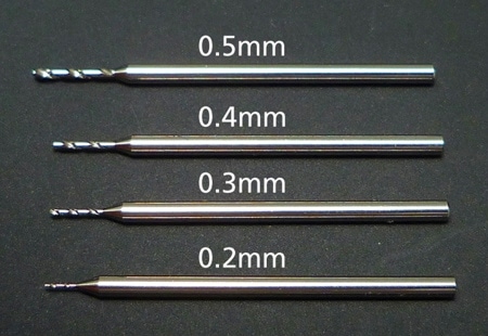 74113 精密ドリル刃 0.2mm(軸径1.0mm)|工具|ツール＆マテリアル