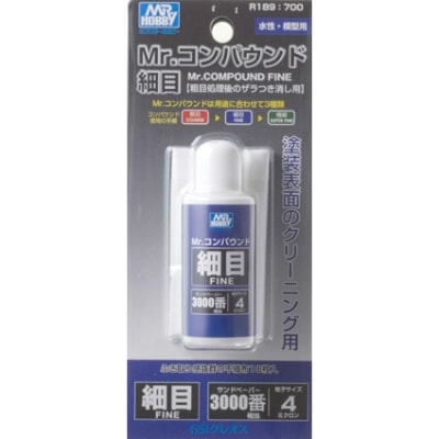 R189 Mr.コンパウンド 細目 塗装表面のクリーニング用|接着／造形／塗装用品|ツール＆マテリアル