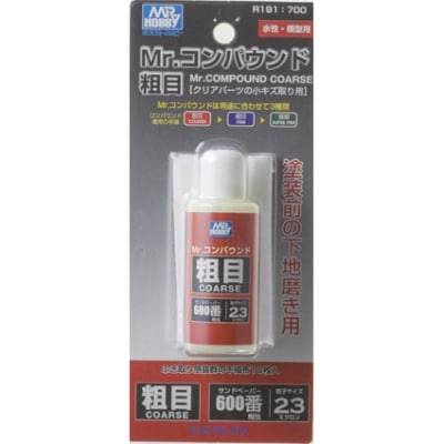 R191 Mr.コンパウンド 粗目|接着／造形／塗装用品|ツール＆マテリアル