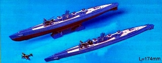 W48 イ400型潜水艦 伊400&伊401 | ピットロード PIT-ROAD | 艦船