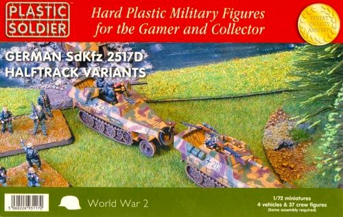 WW2V20016 Sd.Kfz.251/1/2/7/9/16 Ausf.D ハーフトラック|第二次大戦のAFVモデル|AFV