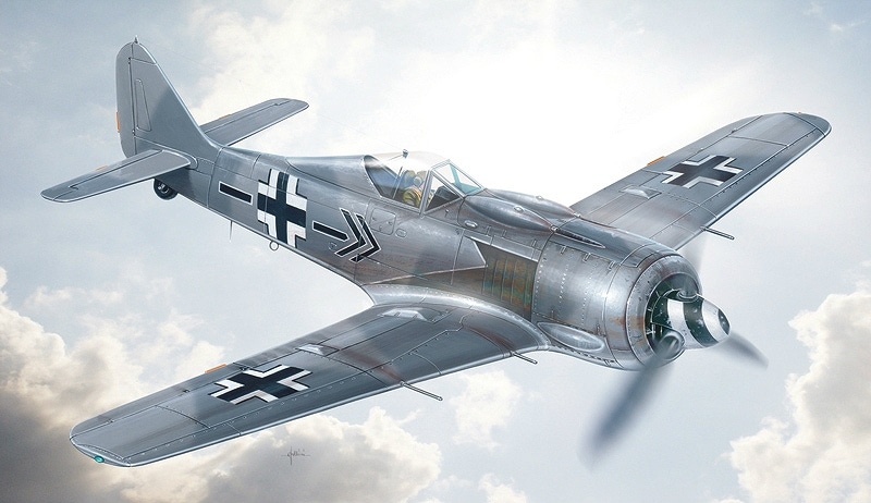 2678 フォッケウルフ Fw190A-8|第二次大戦の飛行機モデル|飛行機