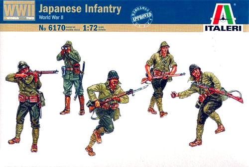 6170 WWII 日本陸軍 歩兵 | イタレリ ITALERI | フィギュア,第二次大戦
