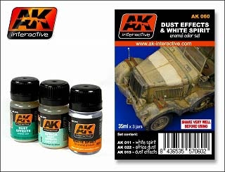 AK060 ダストエフェクト&専用溶剤セット|塗料|ツール＆マテリアル
