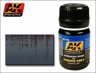 AK069 パンツァーグレイ用ストレーキンググライム|塗料|ツール＆マテリアル