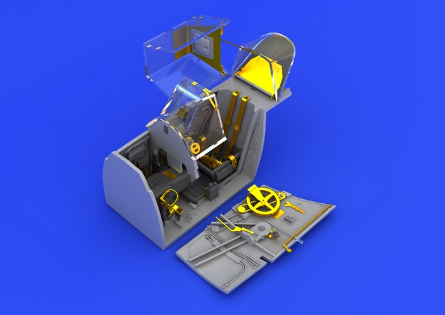 ブラッシン632022 メッサーシュミット Bf109G-6 コクピット|飛行機用パーツ|飛行機