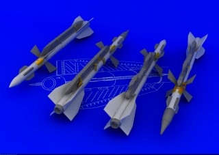 エデュアルド 1/48 AGM-88 対レーダーミサイル プラモデル qqffhab AGM-88 HARM 対レーダーミサイル (2個入り) (プラモデル