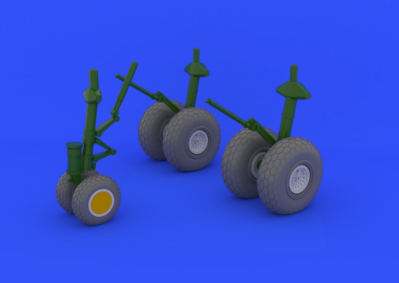 ブラッシン648132 B-29 フライングフォートレス ホイール&タイヤ|飛行機用パーツ|飛行機