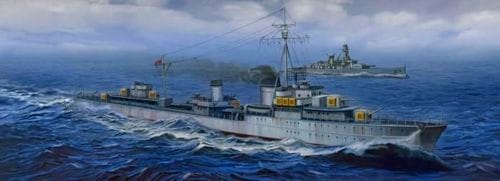 05789 Z級駆逐艦 Z-43 1944|第二次大戦の艦船モデル|艦船