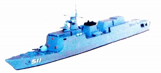 M06 タイ海軍 コルベット パタニ PATTANI|大戦後の艦船モデル|艦船