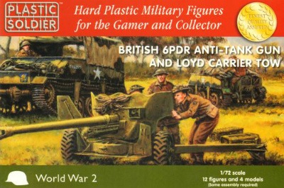 WW2G20004 英 6ポンド対戦車砲&ロイドキャリア牽引車|第二次大戦のAFVモデル|AFV