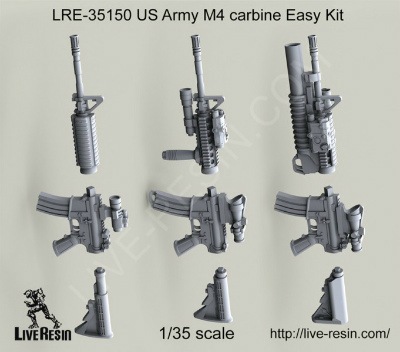 LRE-35150 US Army M4 carbine Easy Kit|AFV用パーツ|AFV