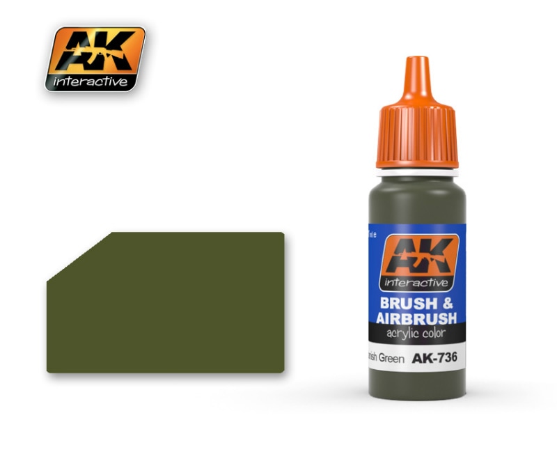 AK736 スパニッシュグリーン|塗料|ツール＆マテリアル