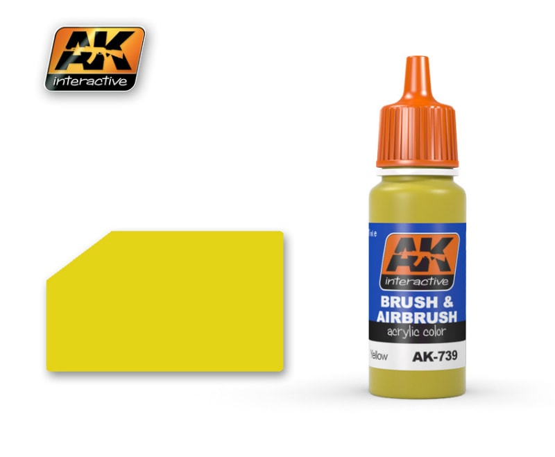 AK739 イエロー|塗料|ツール＆マテリアル