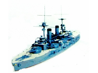 MR04 日本海軍 戦艦 薩摩 1910|第一次大戦以前の艦船モデル|艦船