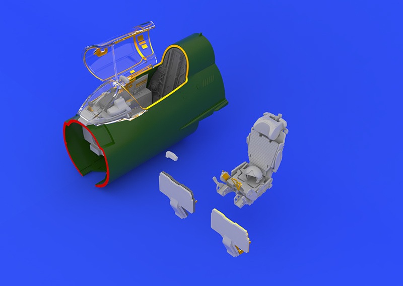 ブラッシン648129 MiG-21R フィッシュベッド コクピットセット