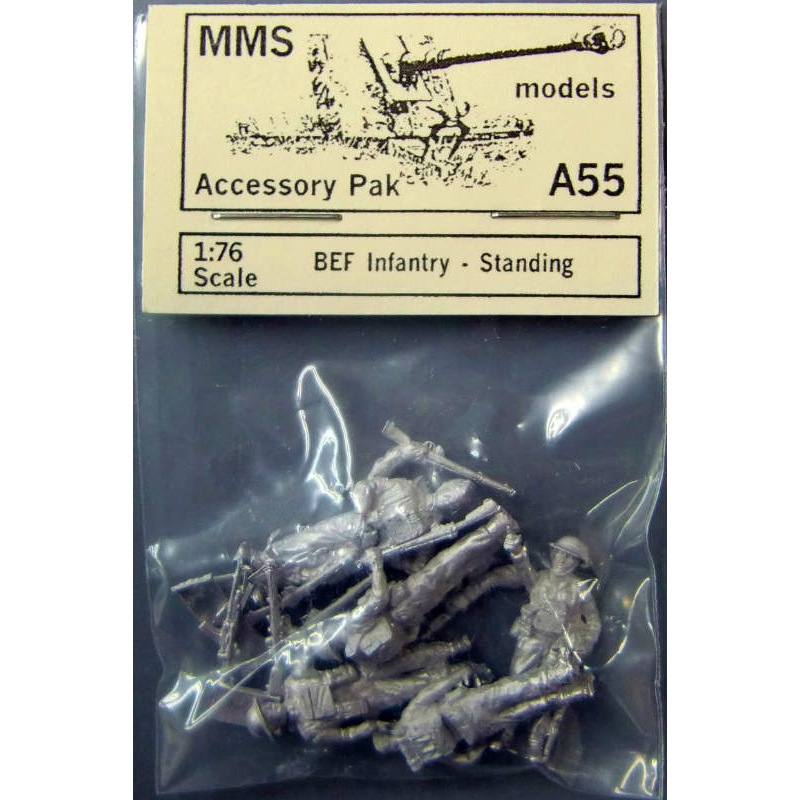 A55 英 海外派遣軍 歩兵 立ちポーズ | MMSモデル MMS models