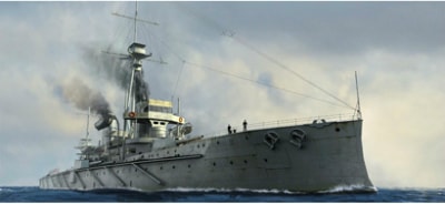 06704 英海軍 戦艦 ドレッドノート 1907|第一次大戦以前の艦船モデル|艦船