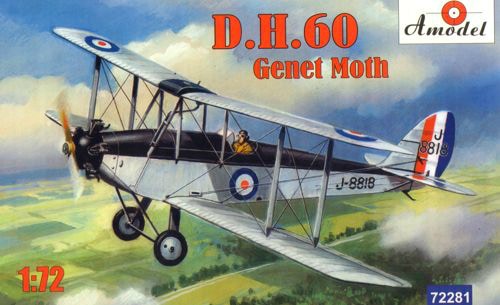 72281 デ・ハビランド D.H.60 ジェネット・モス|第二次大戦の飛行機モデル|飛行機