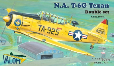 14408 ノースアメリカン T-6G テキサン コンボキット|大戦後の飛行機モデル|飛行機