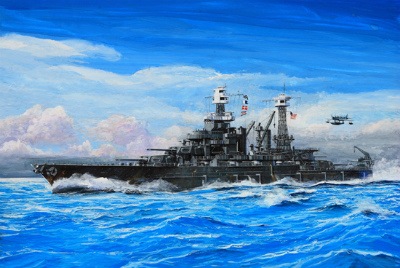 05769 米国海軍 コロラド級戦艦 BB-46 メリーランド 1941