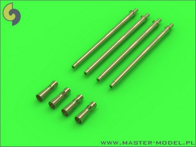 GM35-006 ドイツ 2cm Flak38 L/65 砲身 4本セット|AFV用パーツ|AFV