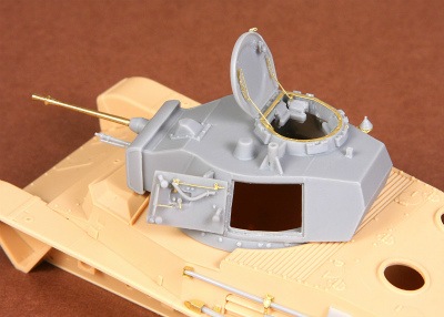35016 トルディI(B20)砲塔 メタル砲身付|AFV用パーツ|AFV