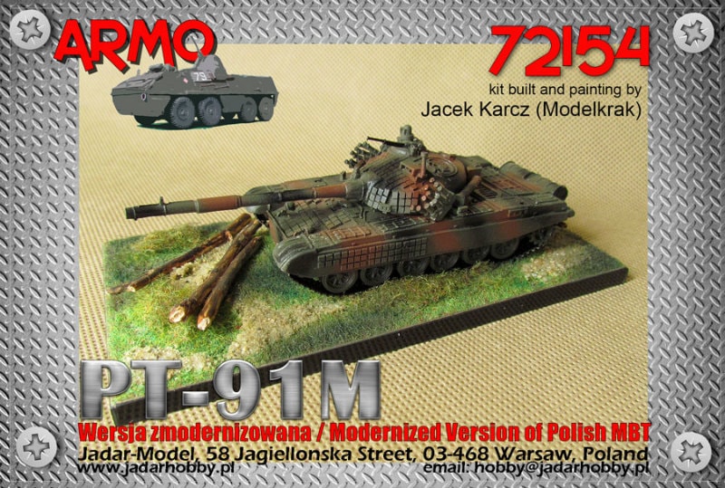 72154 ポーランド PT-91M MBT | アルモ Armo | AFV,大戦後のAFVモデル