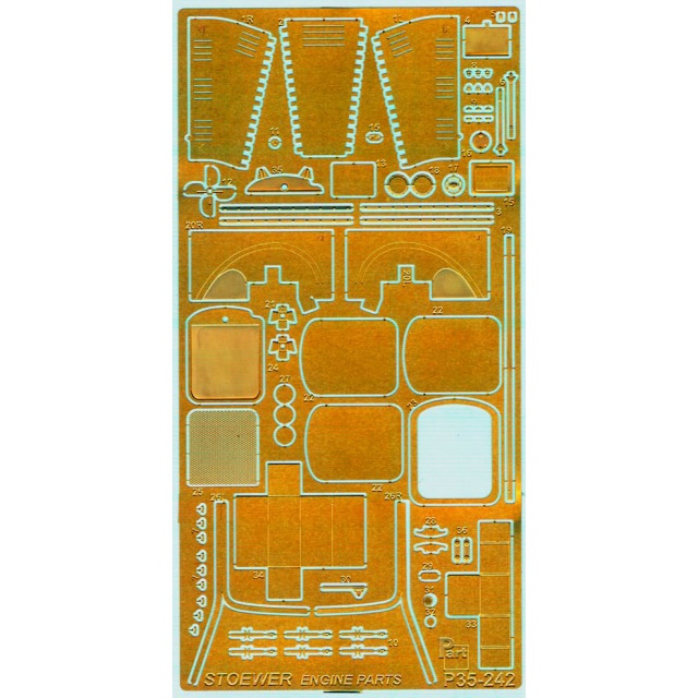 P35242 Kfz.1 ストゥーバー エンジンフード | パルト Part | AFV,AFV用