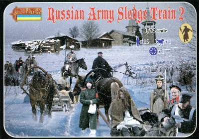 136 ナポレオン戦争 ロシア軍 ソリの隊列2 | ストレレッツ-R STRELETS