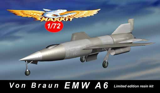 7314 フォンブラウン EMW A6|第二次大戦の飛行機モデル|飛行機