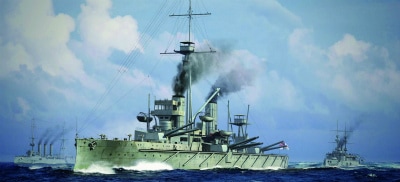 06705 英海軍 戦艦 ドレッドノート 1915|第一次大戦以前の艦船モデル|艦船
