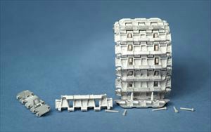 MTL-35002 パンター D/F初期型 連結可動履帯 金属製|AFV用パーツ|AFV