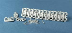 MTL-35057 38(t)戦車 初期型 連結可動履帯 金属製|AFV用パーツ|AFV